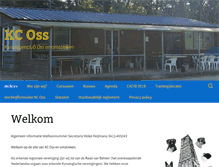 Tablet Screenshot of kcoss.nl